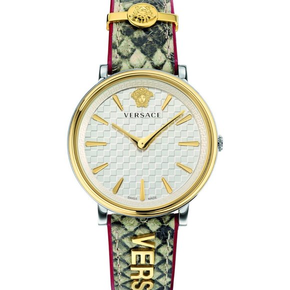 Versace Circle V Plated Ladies Watch New main image 4
